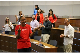 DHCC KICK STARTS ITS DFC 2019 PARTICIPATION WITH LAUGHTER YOGA